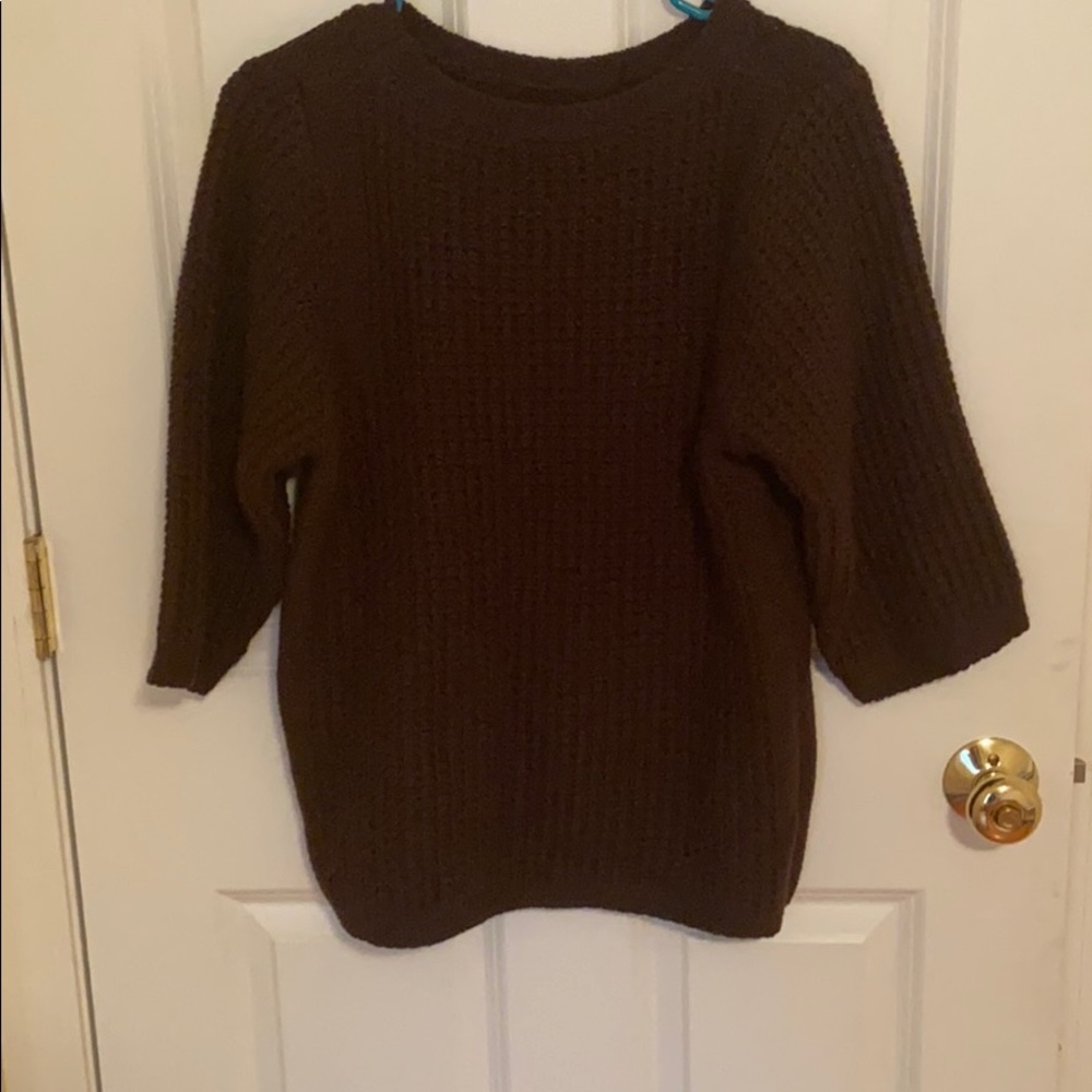Korean Brown Sweater